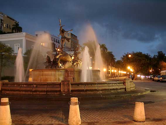 Veduta da San Juan de Puerto Rico