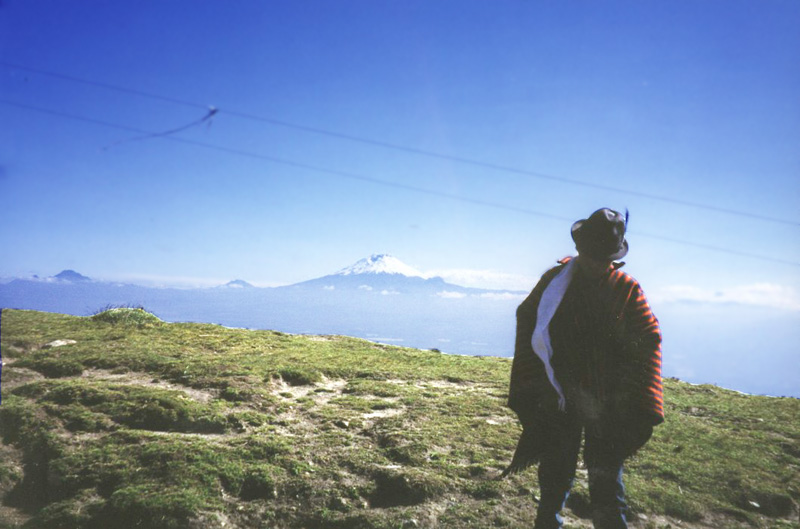 L'accesso alla via dei vulcani dell'Ecuador