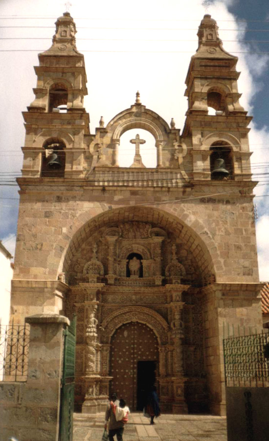 La chiesa di San Lorenzo a Potos (Bolivia)