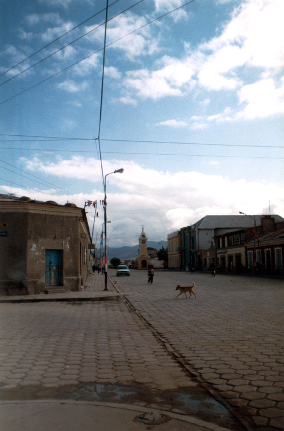 La cittadina di Uyuni (Bolivia)